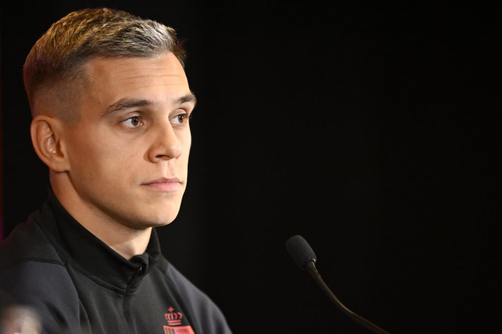 Belgium v Azerbaijan Euro 2024 Qualifier - Media Activities 17/11/2023
