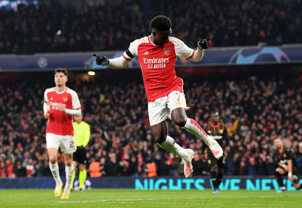 Arsenal FC v RC Lens: Group B - UEFA Champions League 2023/24