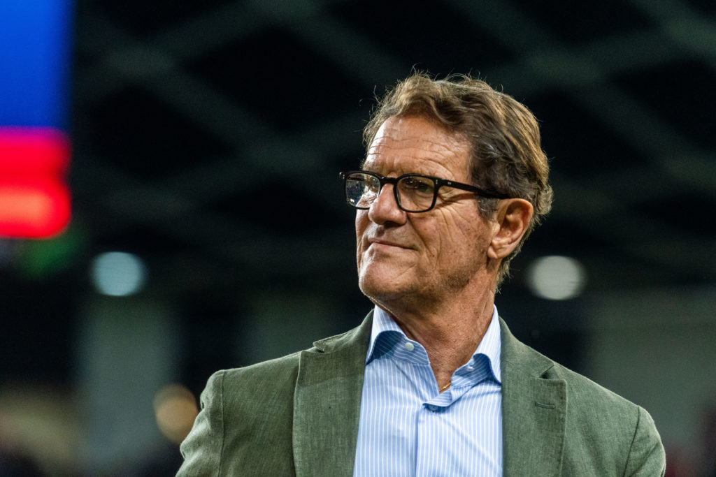 Fabio Capello during Charity Match For The Slovenian Flood Victims