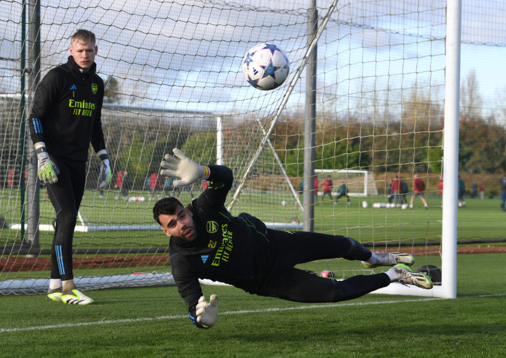 Arsenal FC Training Session - UEFA Champions League 2023/24