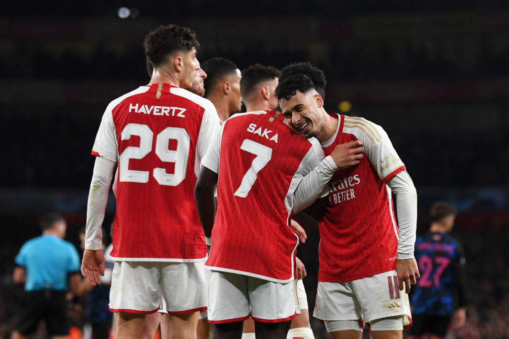 Arsenal FC v Sevilla FC: Group B - UEFA Champions League 2023/24