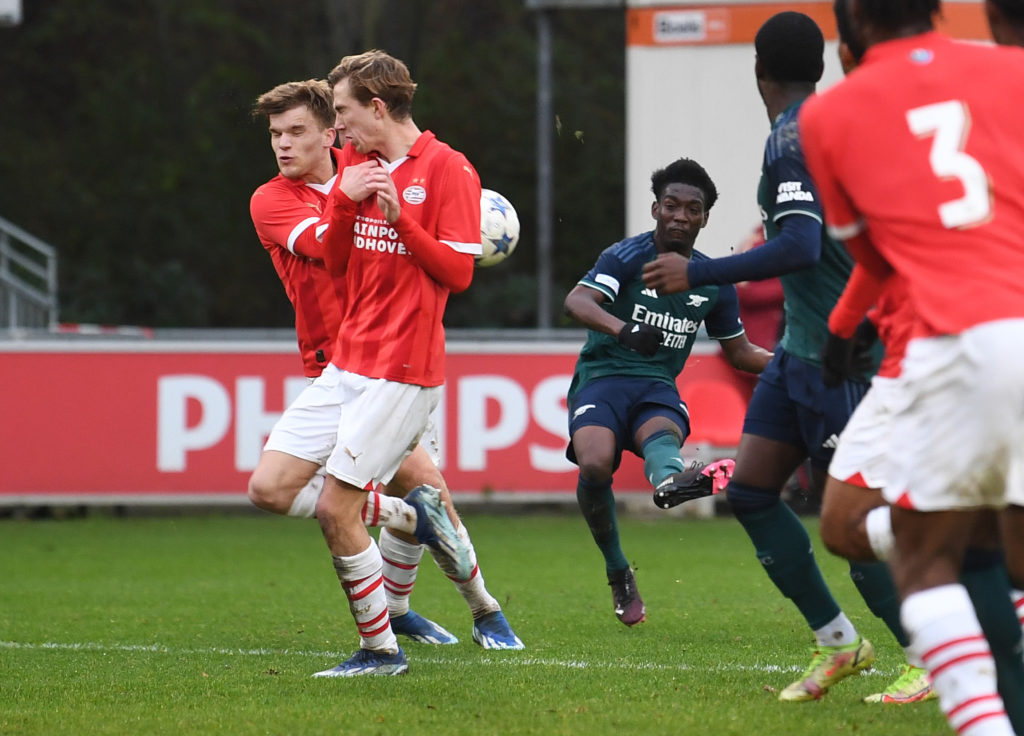 PSV Eindhoven v Arsenal FC: Group B - UEFA Youth League 2023/24