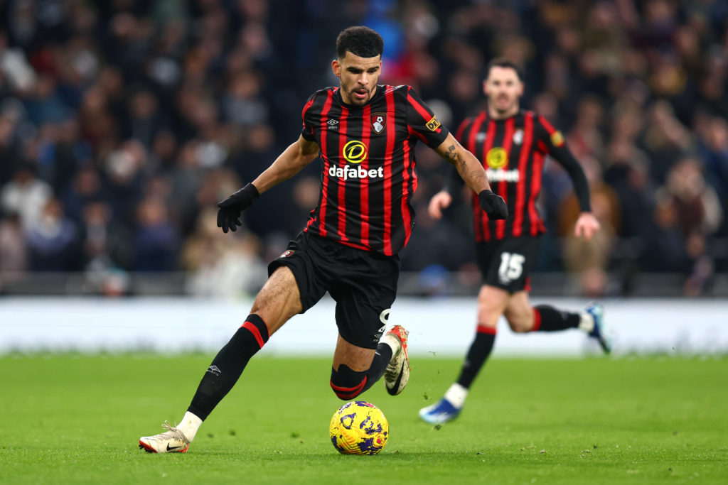 Eddie Howe Dominic Solanke Newcastle Arsenal