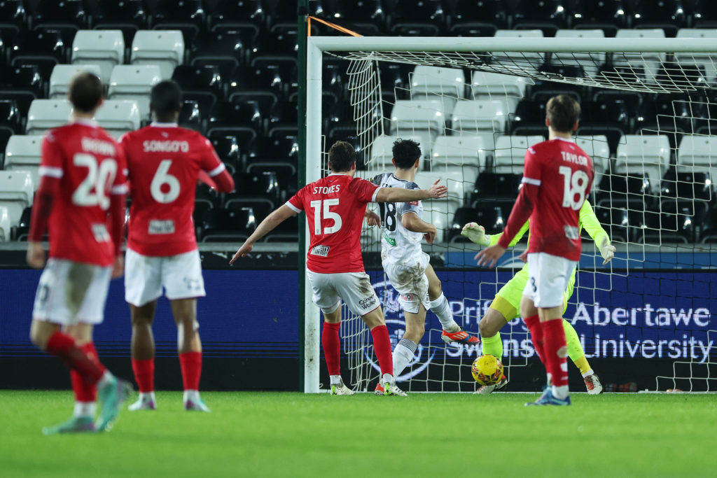 Swansea City v Morecambe - Emirates FA Cup Third Round