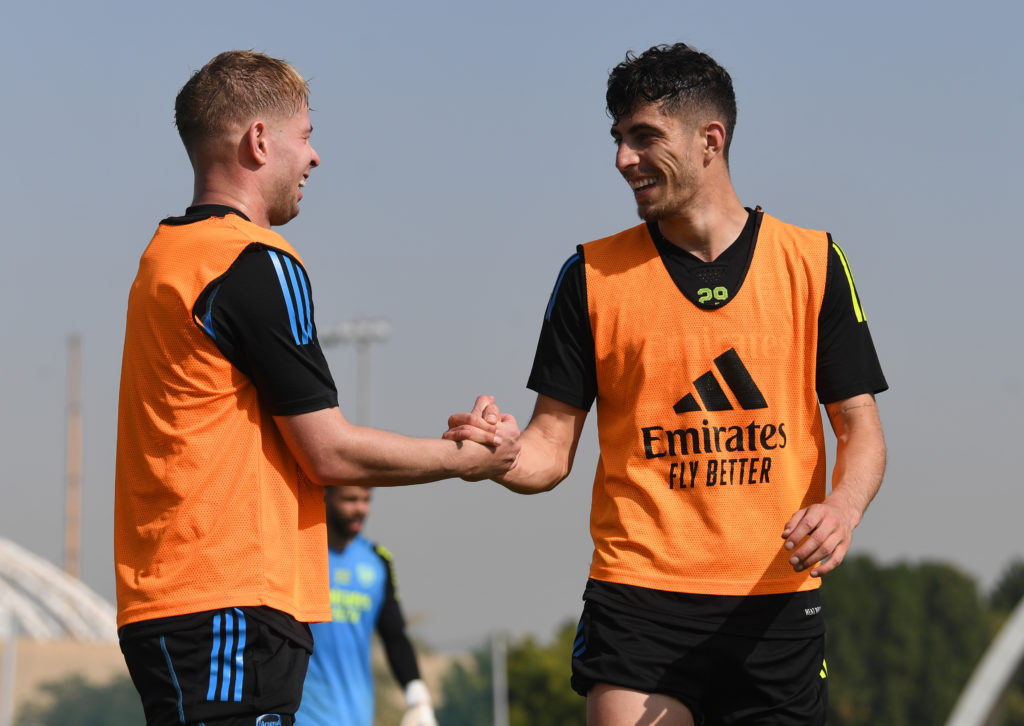 Arsenal Training Session