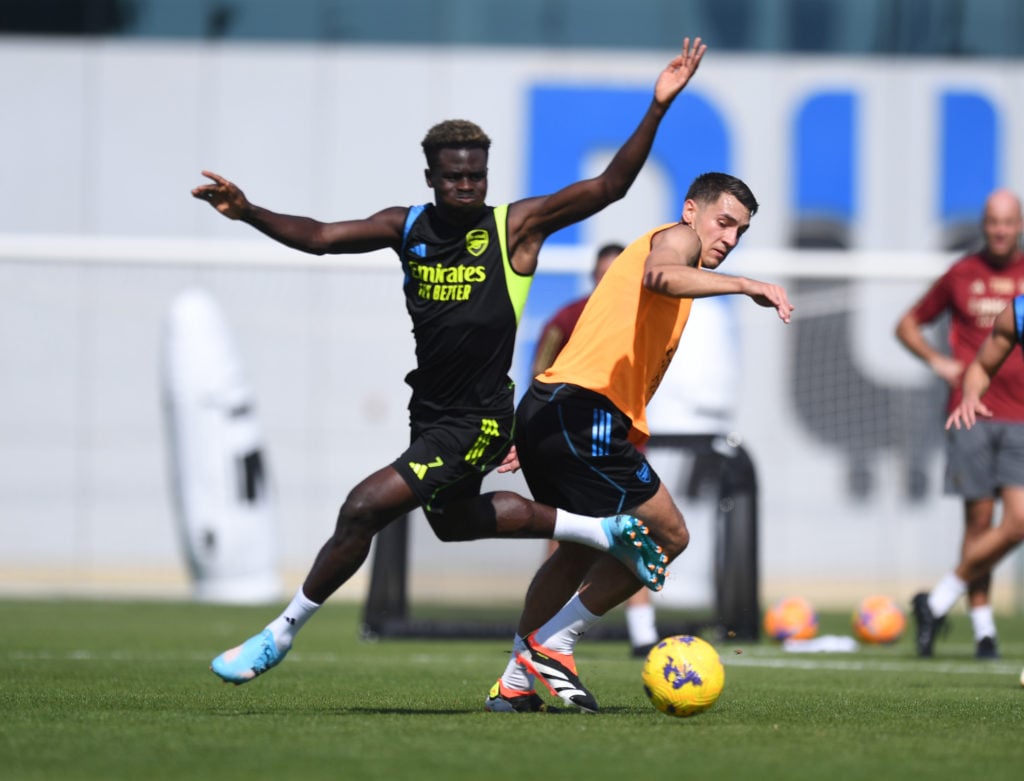 Arsenal Training Session
