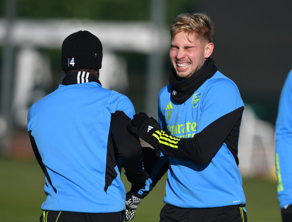 Arsenal Training Session