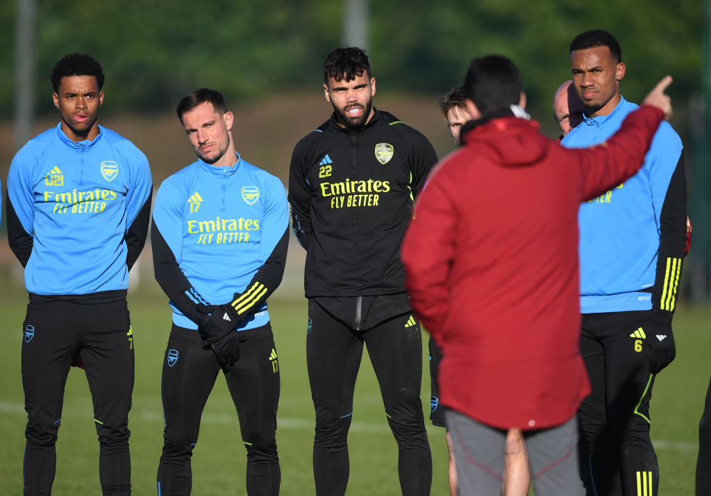 Arsenal Training Session