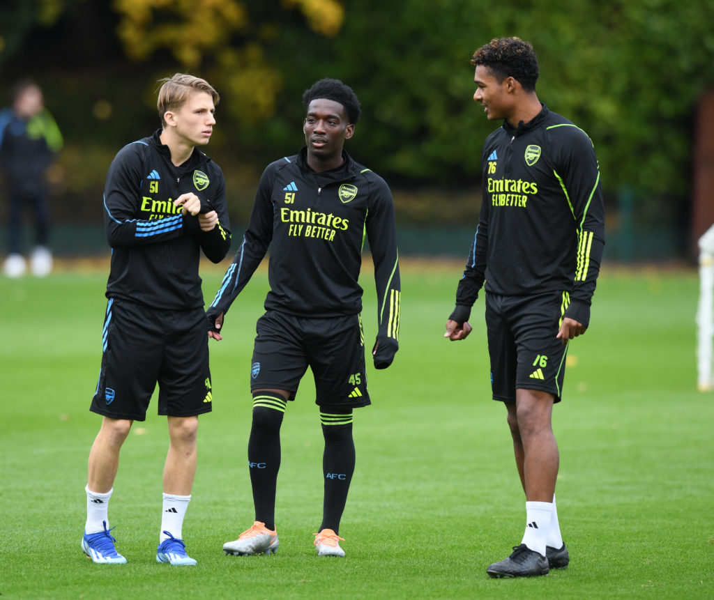Arsenal Training Session