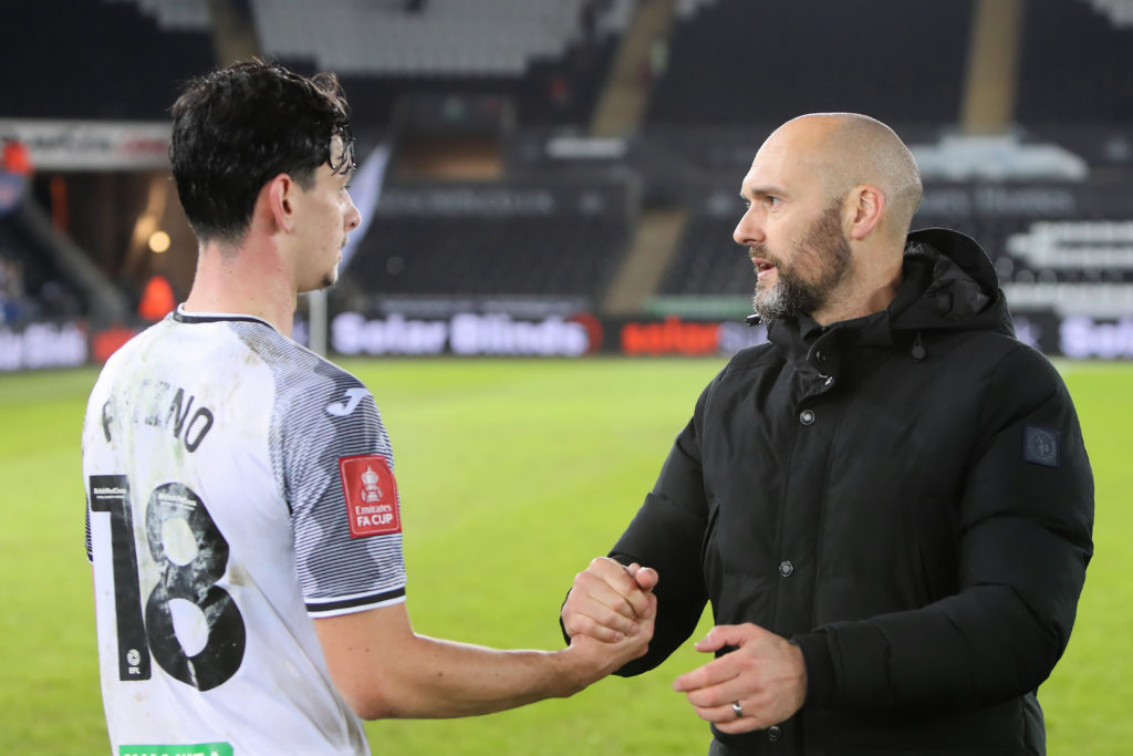Swansea City v Morecambe - Emirates FA Cup Third Round