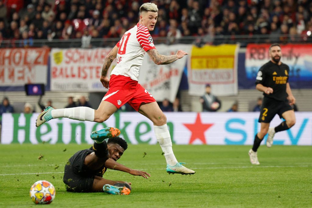 TOPSHOT-FBL-EUR-C1-LEIPZIG-REAL MADRID