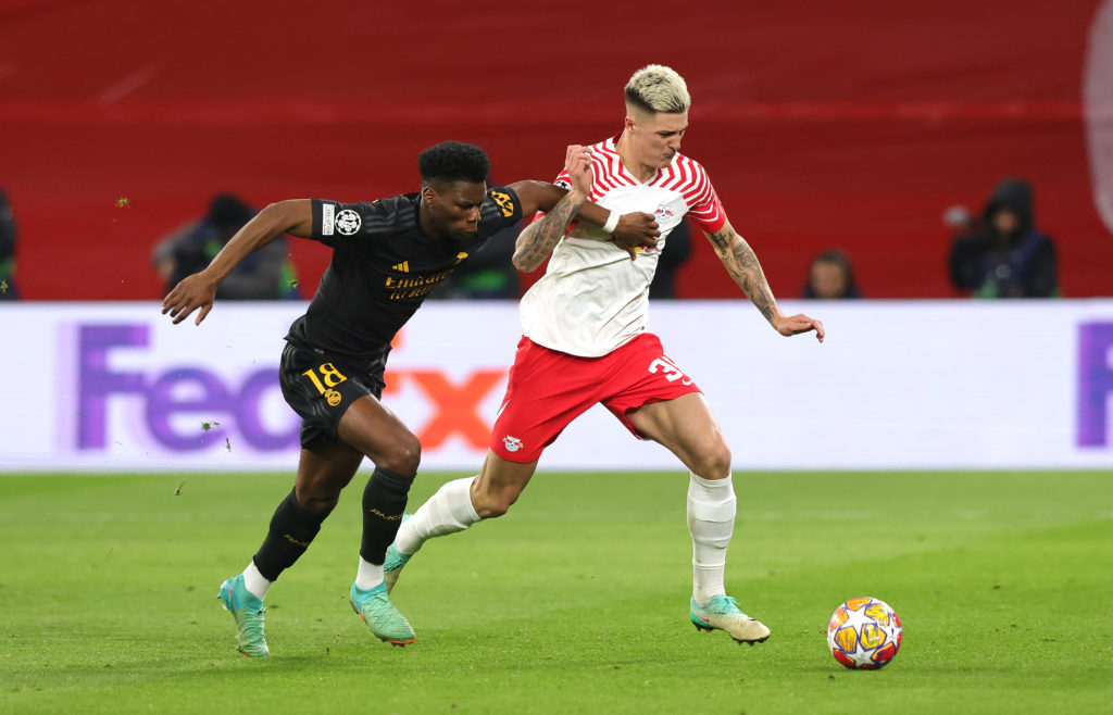 RB Leipzig v Real Madrid CF: Round of 16 First Leg - UEFA Champions League 2023/24