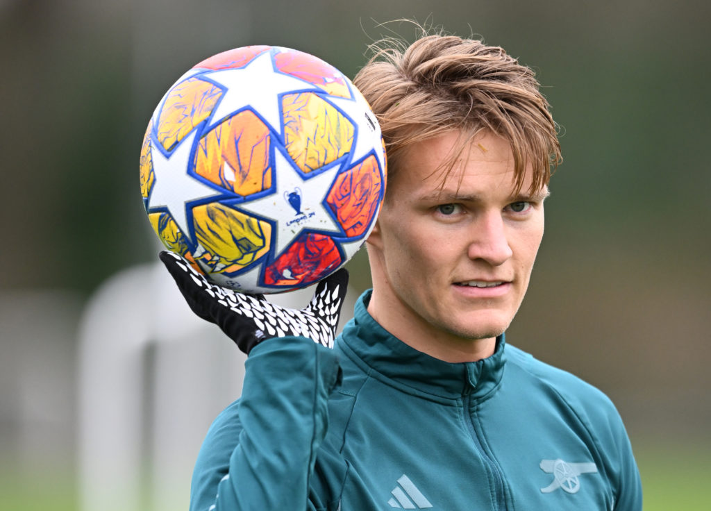 Arsenal Training Session - UEFA Champions League 2023/24