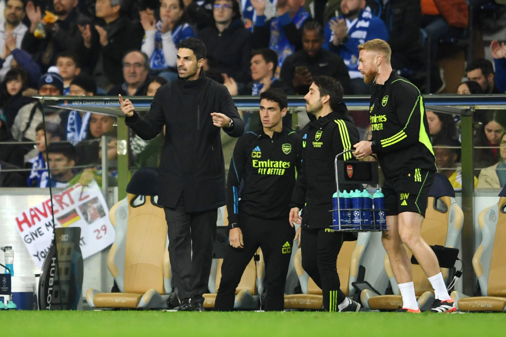 FC Porto v Arsenal FC: Round of 16 First Leg - UEFA Champions League 2023/24