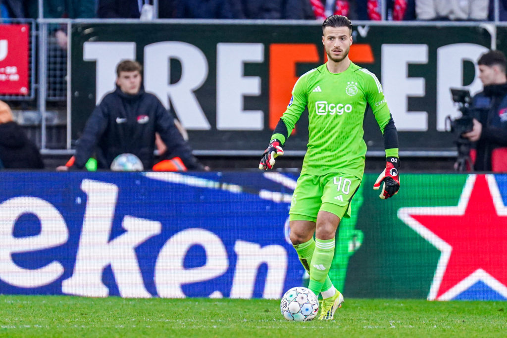 Arsenal transfer target Diant Ramaj in action for AFC Ajax vs AZ Alkmaar