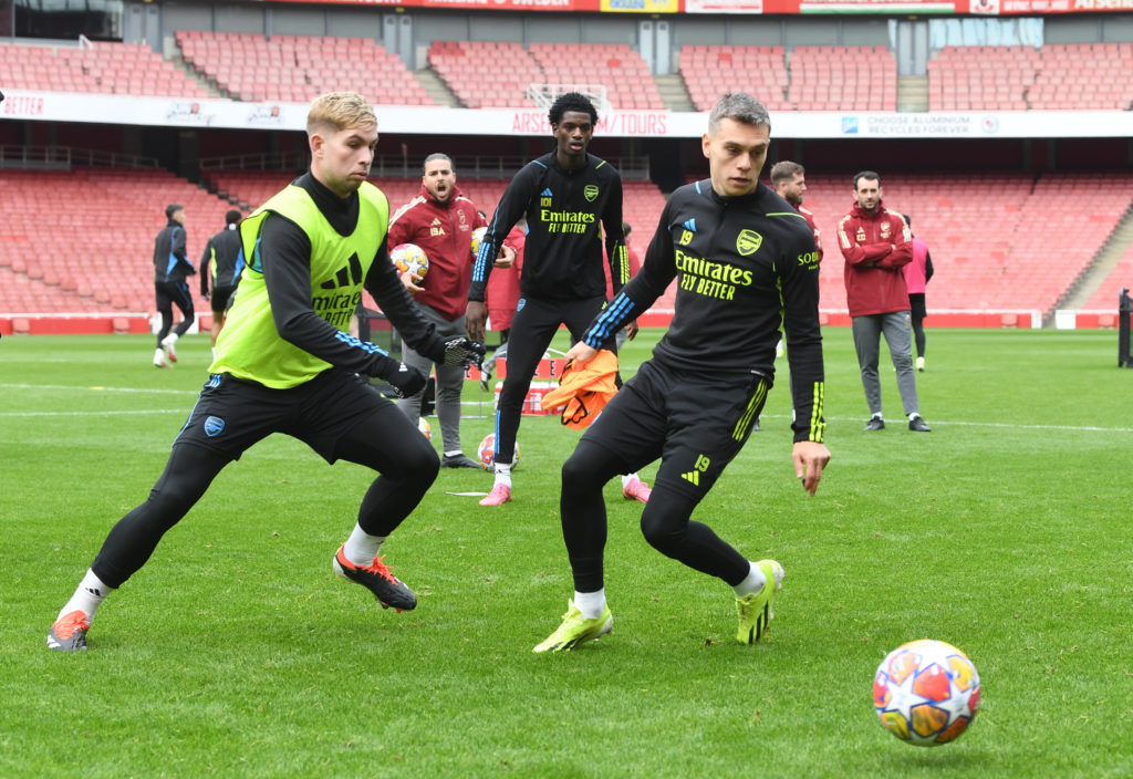Arsenal Training Session
