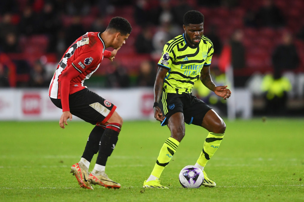 Arsenal midfielder Thomas Partey returns from injury vs Sheffield United in Premier League