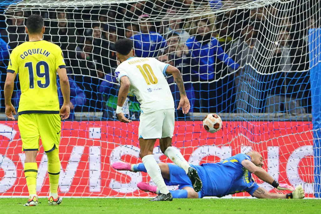 Pierre-Emerick Aubameyang scores record Europa League goal for Marseille