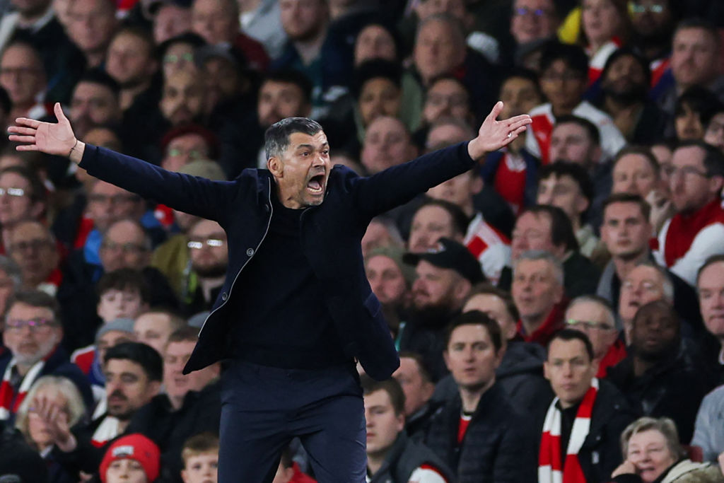 Mikel Arteta Arsenal Porto Sergio Conceicao