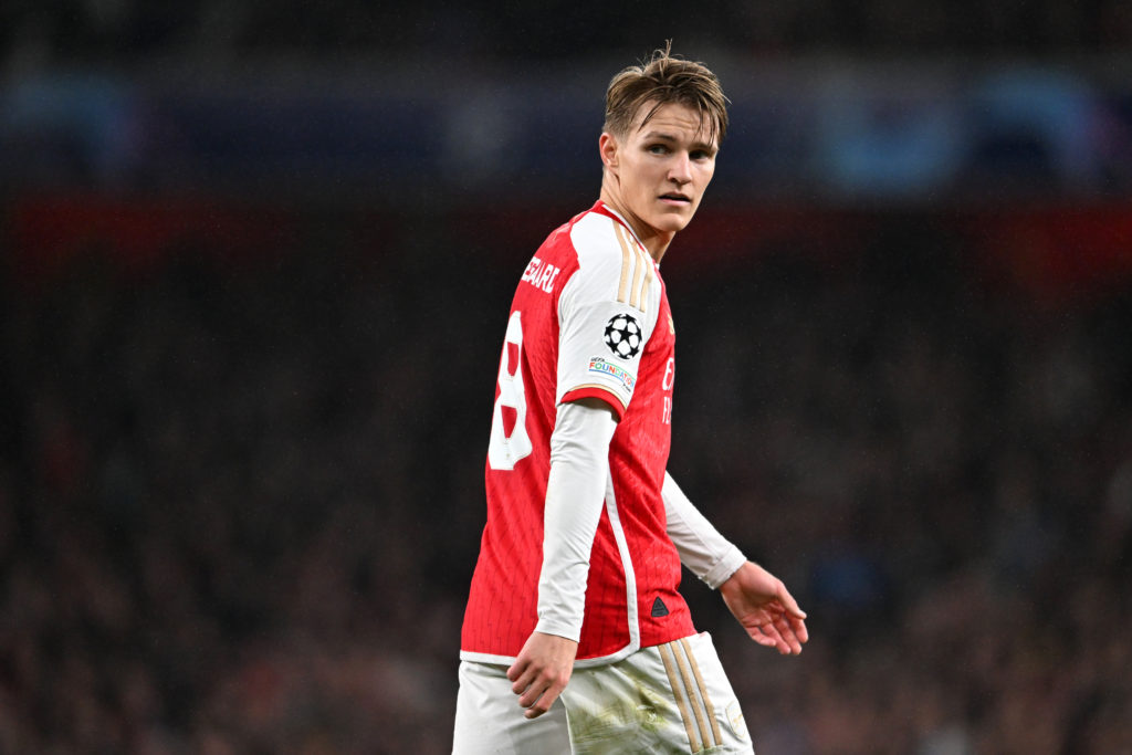 Thierry Henry Martin Odegaard Dennis Bergkamp Arsenal