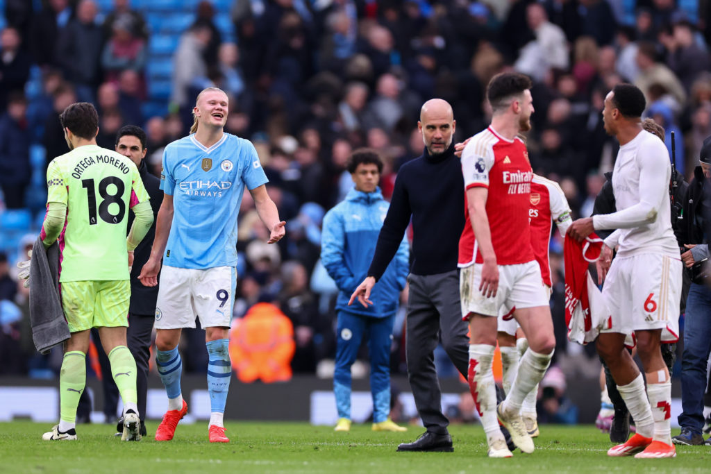Manchester City v Arsenal FC - Premier League