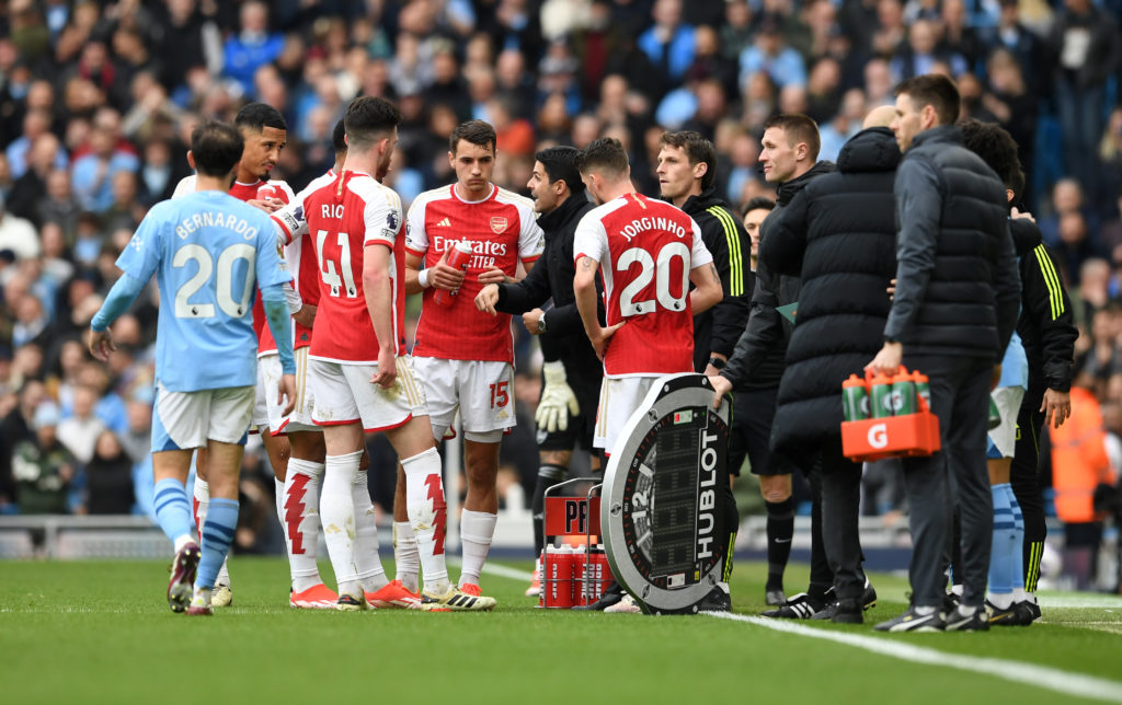 Manchester City v Arsenal FC - Premier League