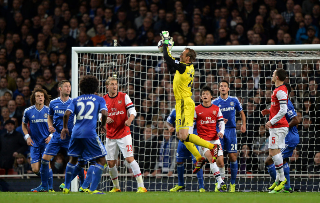 Soccer - Capital One Cup - Fourth Round - Arsenal v Chelsea - Emirates Stadium