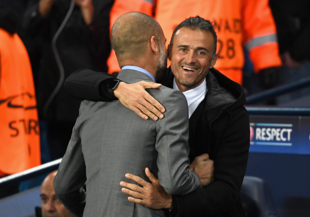 Manchester City FC v FC Barcelona - UEFA Champions League