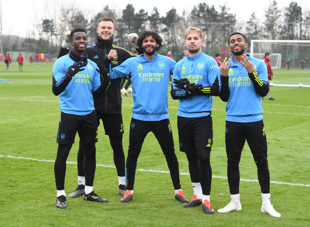 Arsenal Training Session