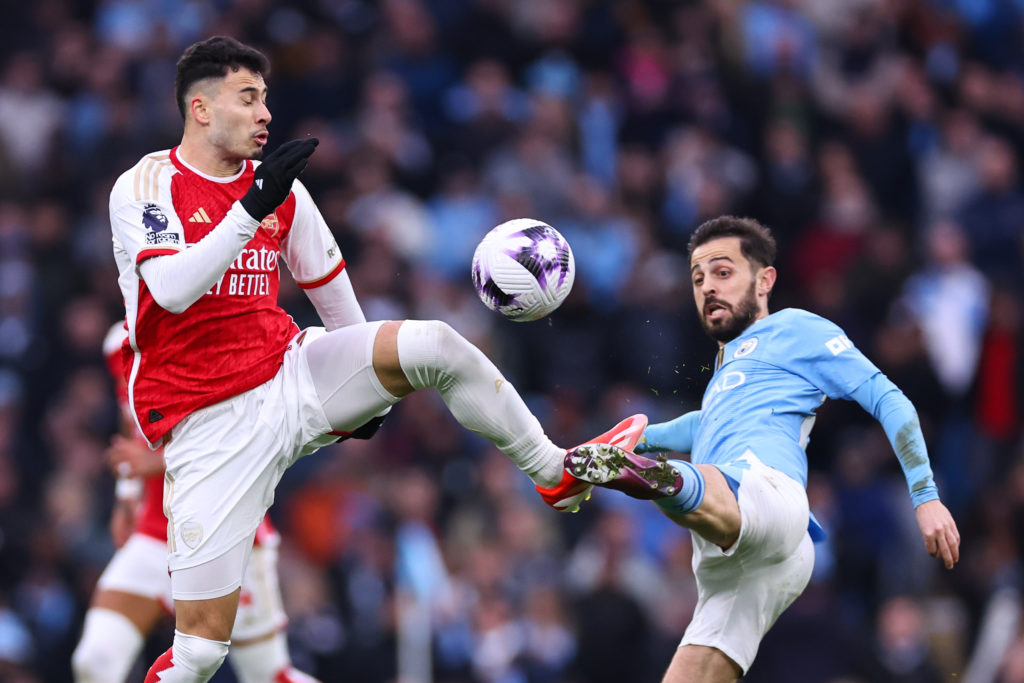 Arsenal winger Gabriel Martinelli returns from injury at Manchester City in Premier League
