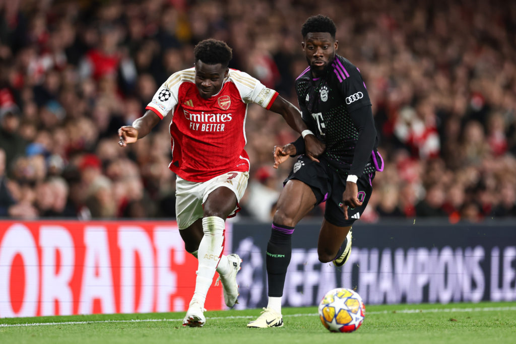 Arsenal FC v FC Bayern M¸nchen: Quarter-final First Leg - UEFA Champions League 2023/24