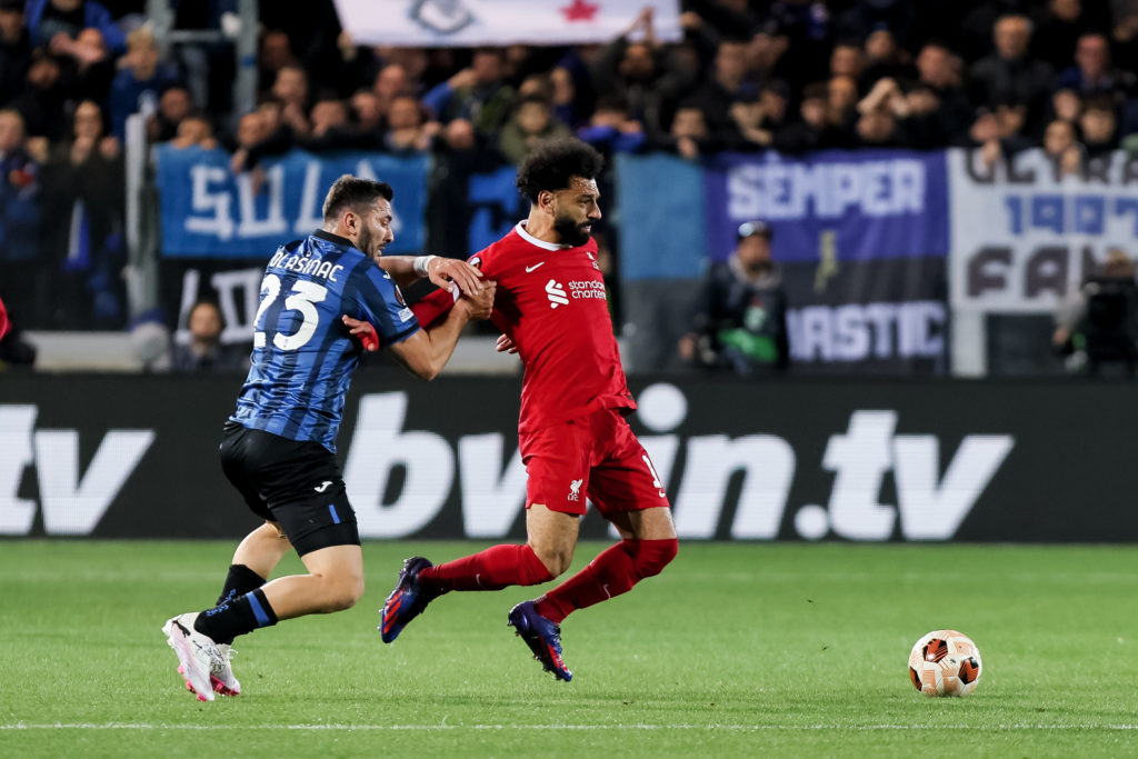 SOCCER: APR 18 Europa League Quarter Finals - Atalanta v Liverpool