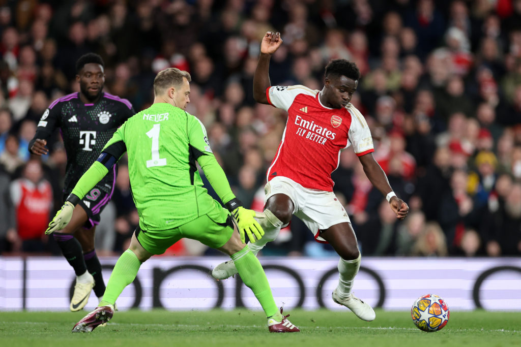 Arsenal FC v FC Bayern München: Quarter-final First Leg - UEFA Champions League 2023/24