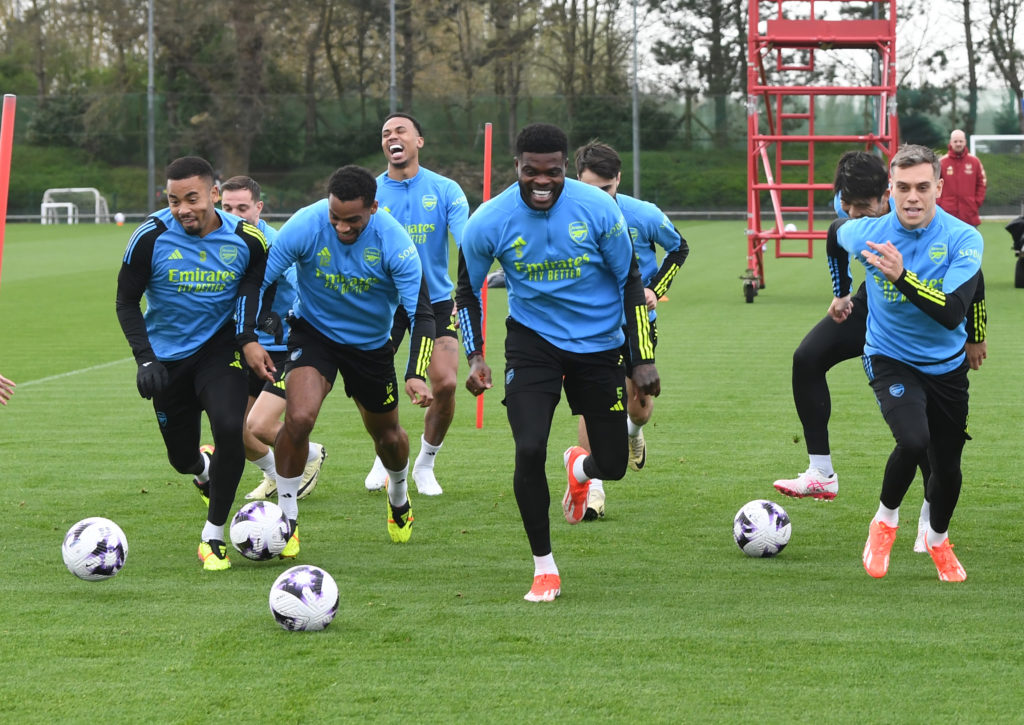 Arsenal Training Session
