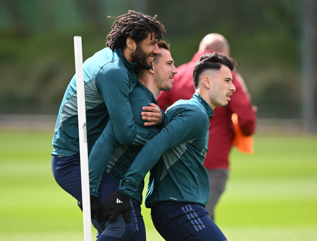 Arsenal Training Session - UEFA Champions League 2023/24