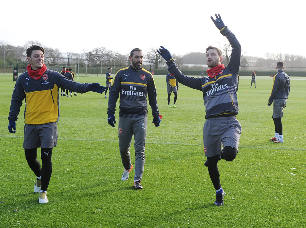 Arsenal Training Session