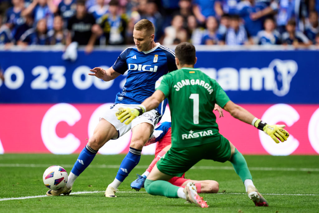 Real Oviedo v RCD Espanyol - LaLiga Hypermotion Play Off Final 1st Leg