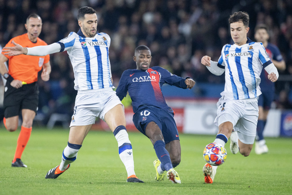 Paris Saint-Germain V Real Sociedad. UEFA Champions League first leg.