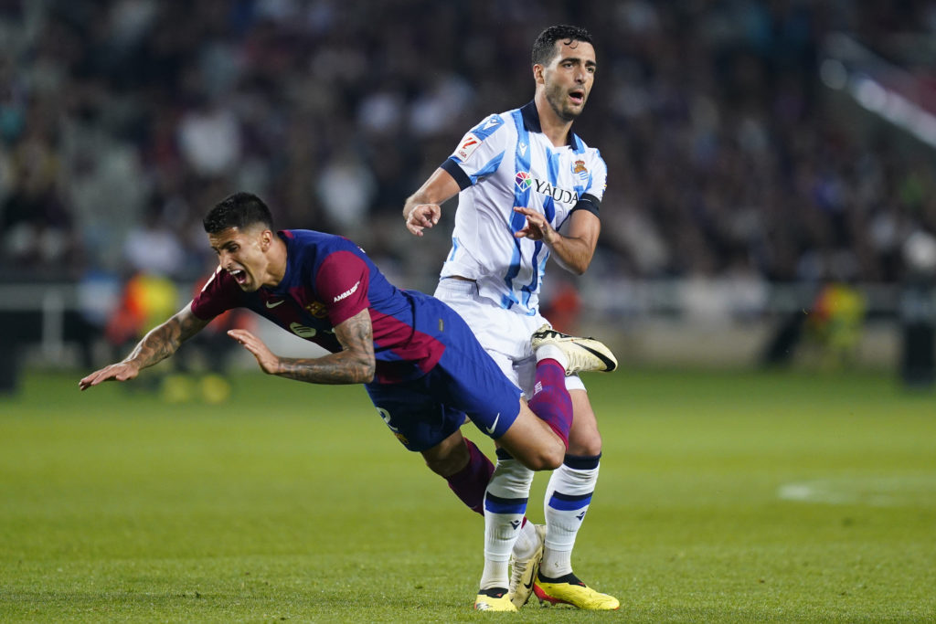 FC Barcelona-Real Sociedad. La Liga EA Sports match. Date 35