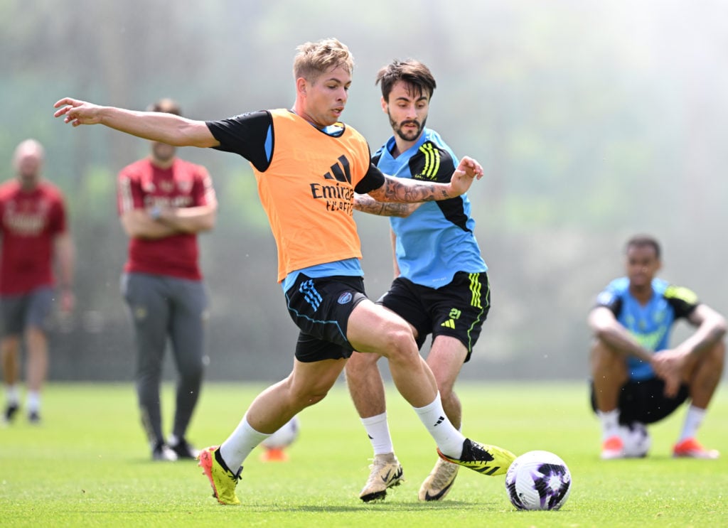 Arsenal Training Session