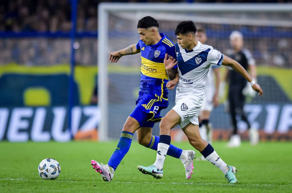 Boca Juniors v Velez - Liga Profesional 2024