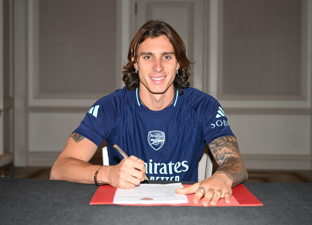 Arsenal Unveil New Signing Riccardo Calafiori