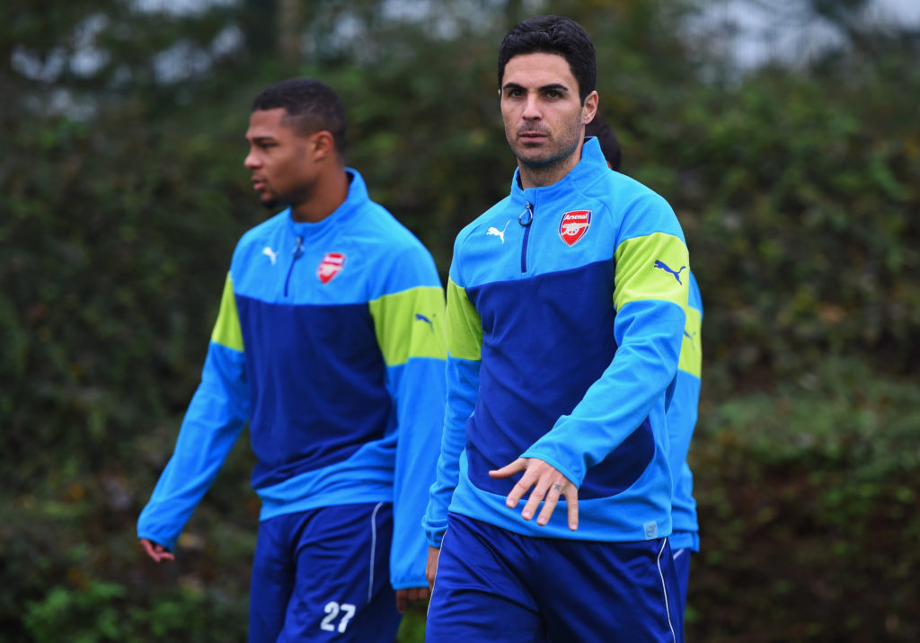 Arsenal Training Session & Press Conference