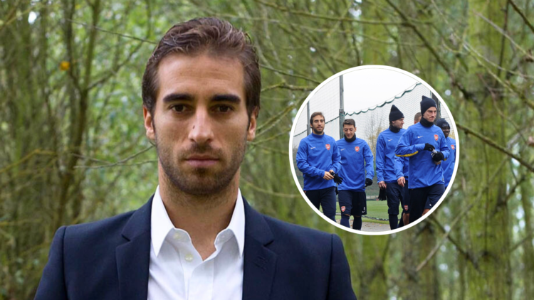 Mathieu Flamini of Arsenal.