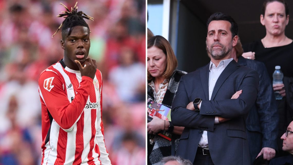 Split image of Nico Williams and Edu Gaspar.