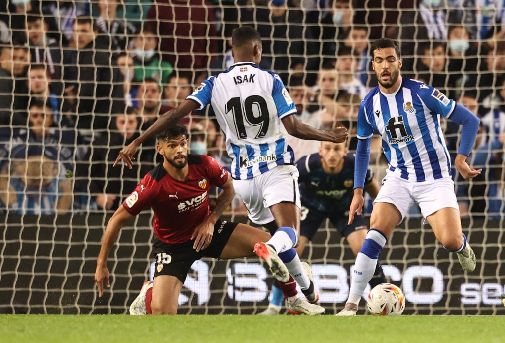 Real Sociedad v Valencia CF - La Liga Santander
