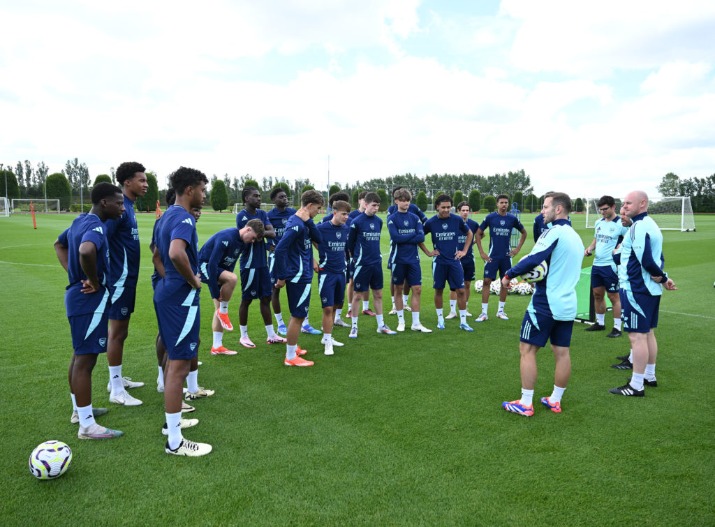 Arsenal U18s Training Session