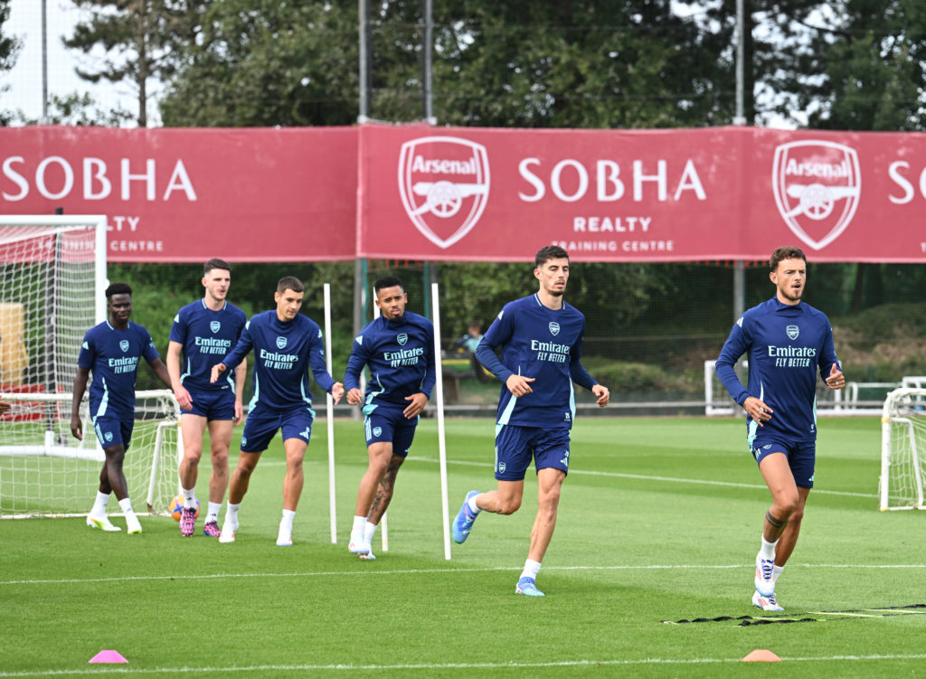 Arsenal Training Session