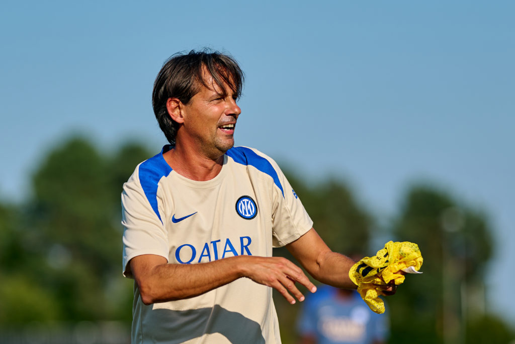 FC Internazionale Training Session & Press Conference