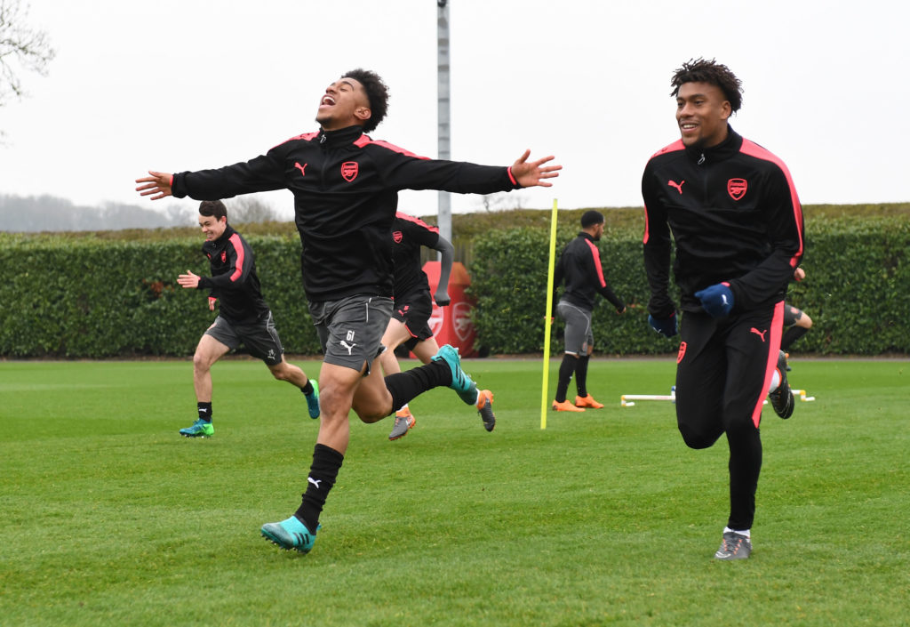 Arsenal Training Session
